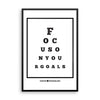 Focus On Your Goals Framed photo paper poster 24x36(in)