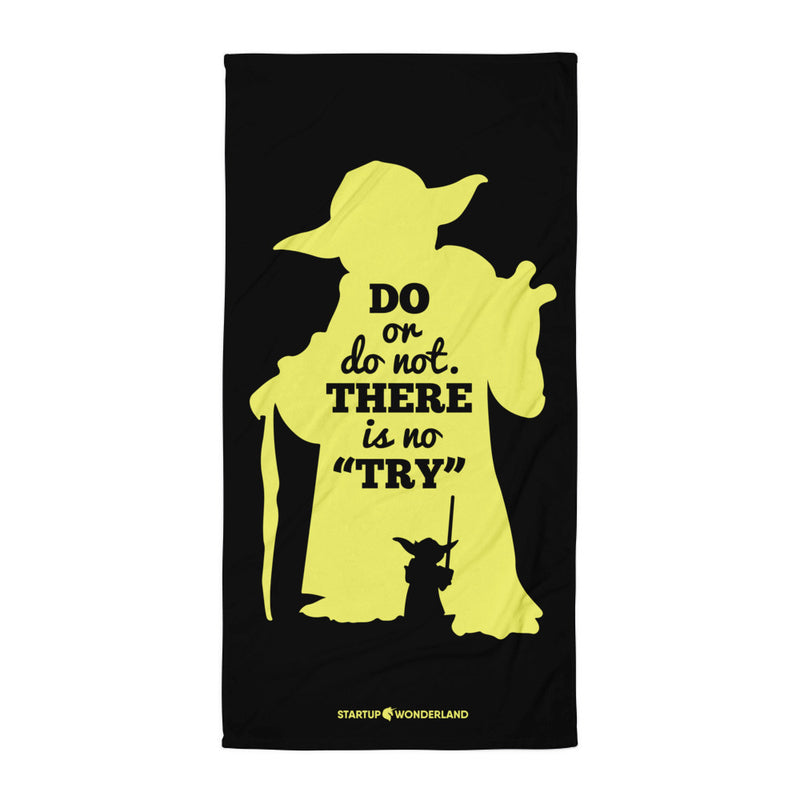 Do or Do Not Yoda Beach Towel