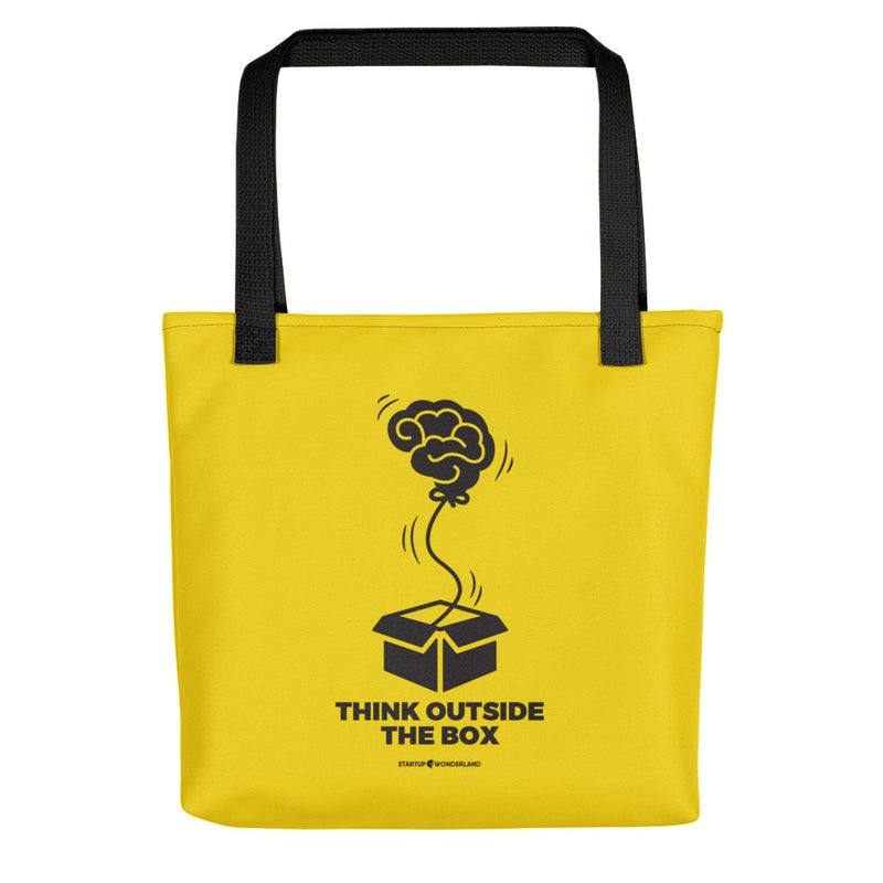 Think Outside The Box Tote Bag