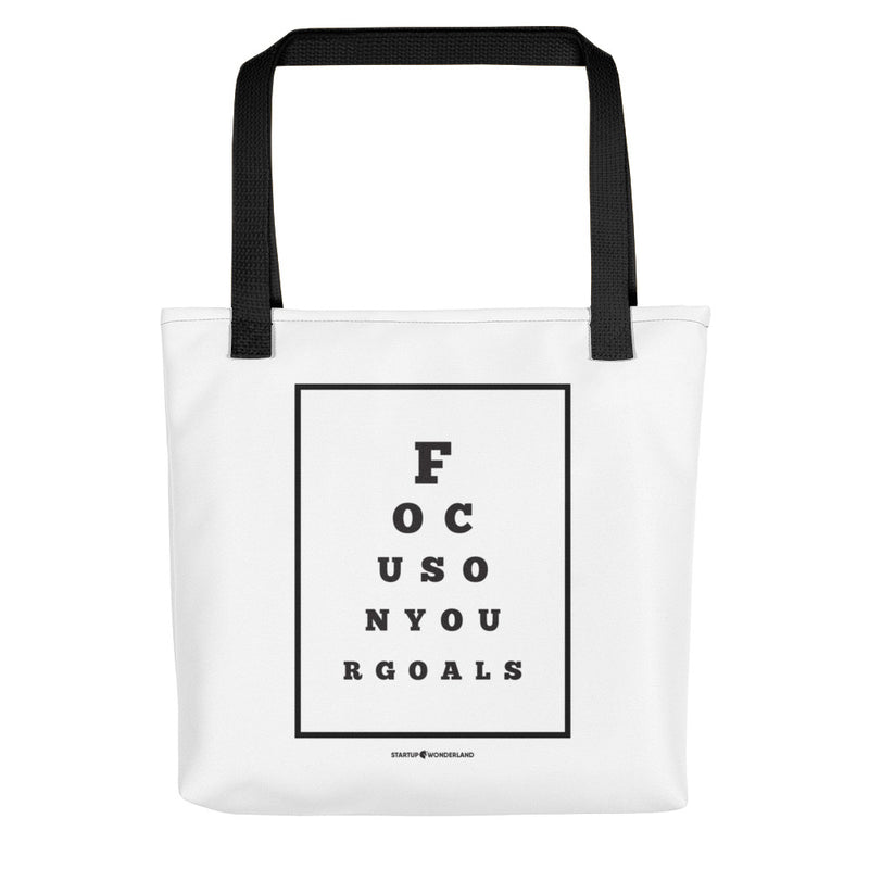 Focus On Your Goals Tote bag